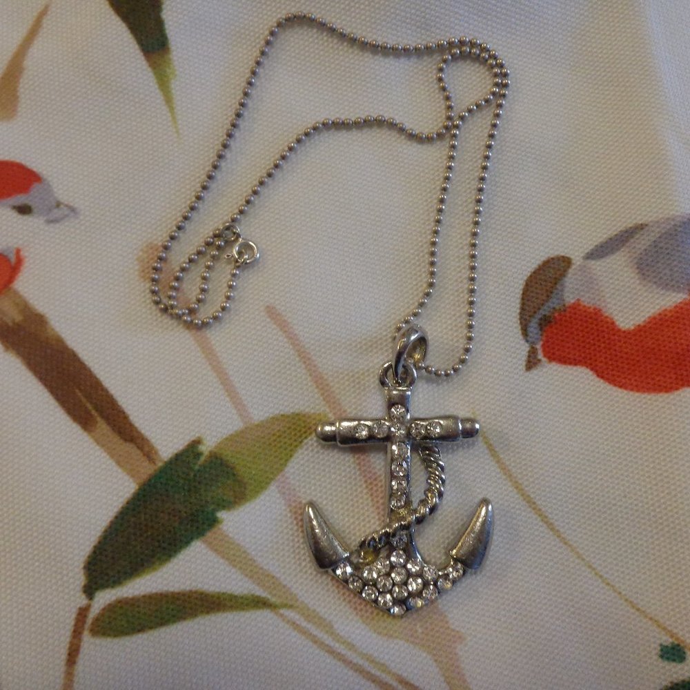 Nautical Anchor Sailor Necklace